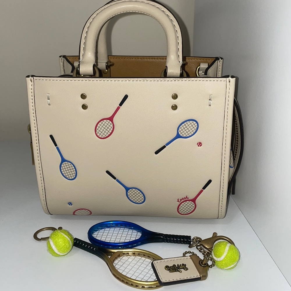 Coach Rogue 17 with Racquet Print